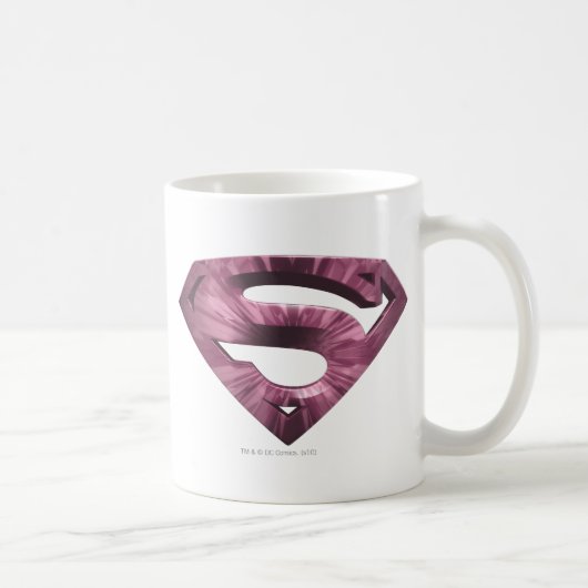 Mug Superman S-Shield | Logo Rose Star Burst (Droite)