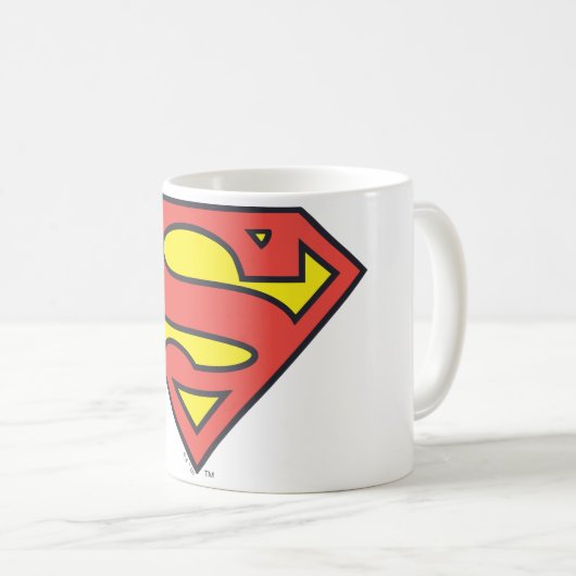Mug Superman S-Shield | Logo Superman (Devant droit)