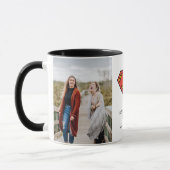 Mug Superman S-Shield | Meilleures photos d'amis (Gauche)