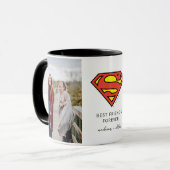 Mug Superman S-Shield | Meilleures photos d'amis (Devant gauche)