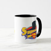 Mug Superman Silhouette (Devant droit)