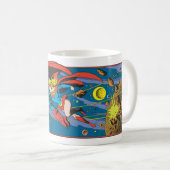 Mug Superman & Supergirl Flying (Devant droit)