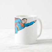 Mug Superman volant à droite (Devant droit)