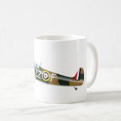 Mug SUPERMARINE SPITFIRE Airplane Musique (Devant droit)