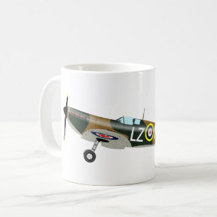 Mug SUPERMARINE SPITFIRE Airplane Musique