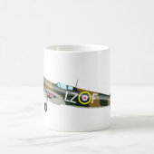 Mug SUPERMARINE SPITFIRE Airplane Musique (Centre)