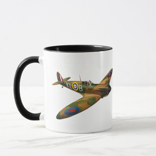 Mug Supermarine Spitfire | WW2 Plane (Gauche)
