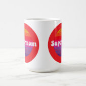 Mug Supermom for best mother mothers day (Centre)