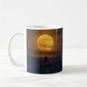 Mug Supermoon au-dessus du monument de Washington (Gauche)