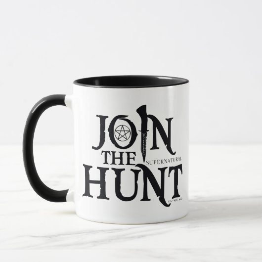 Mug Supernatural "Join the Hunt" (Gauche)