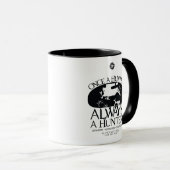Mug Supernaturel "Une fois chasseur, toujours chasseur (Devant droit)