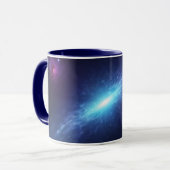 Mug Supernova Bleue Nébuleuse Espace Cosmique Astronom (Devant gauche)