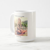 Mug Superposition du texte de la photo du diplôme (Devant gauche)