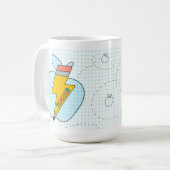 Mug Superpouvoir de l'enseignant (Devant gauche)