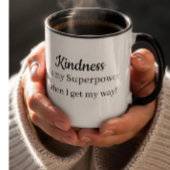 Mug Superpouvoir de super-héros drôle