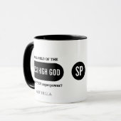 Mug Superpuissance chrétienne personnalisée (Devant gauche)
