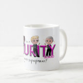 Mug Superpuissance de la Garde de sécurité mignonne (Devant droit)