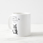 Mug Superpuissance de résolveur de problèmes Enthousia (Devant gauche)