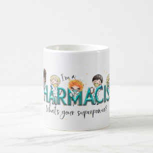 Mug Superpuissance du meilleur pharmacien