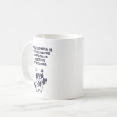 Mug Superpuissance Grammaire des structures de phrases (Devant gauche)