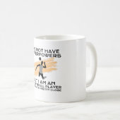 Mug Superpuissances du joueur de volley-ball (Devant droit)