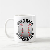 Mug Superstar de Softball Sport (Gauche)