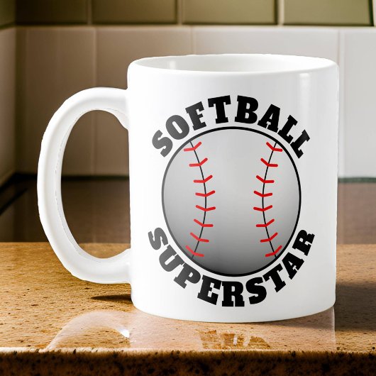 Mug Superstar de Softball Sport