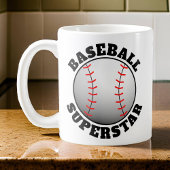 Mug Superstar du baseball