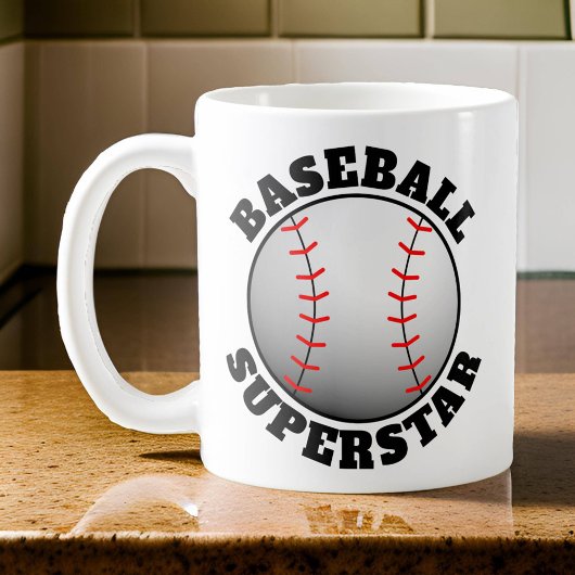 Mug Superstar du baseball