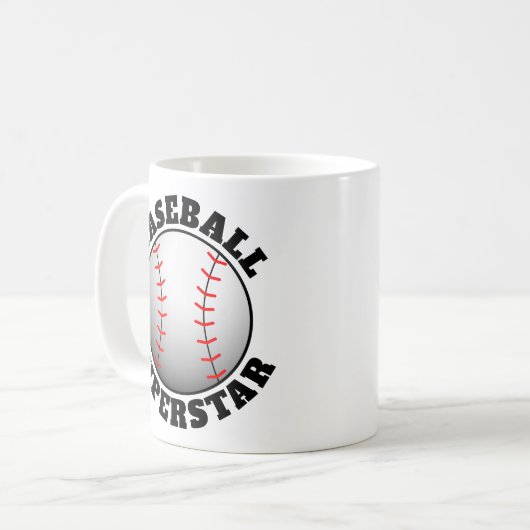 Mug Superstar du baseball (Devant gauche)