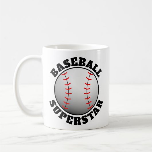 Mug Superstar du baseball (Gauche)