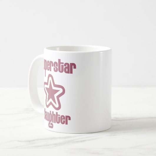 Mug Superstar fille (Devant gauche)