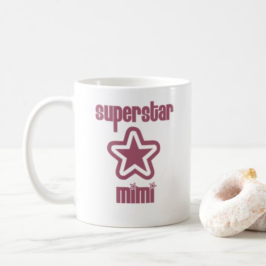 Mug Superstar Mimi (Avec donut)