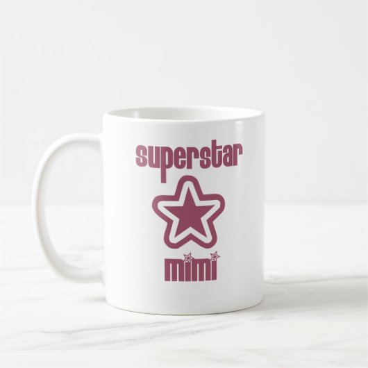 Mug Superstar Mimi (Gauche)