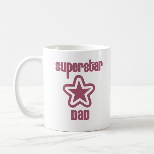 Mug Superstar Papa (Gauche)