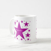 Mug Superstar, pourpre (Devant gauche)