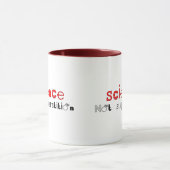 Mug Superstition de la Science pas (Centre)