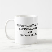 Mug superteacher, Teaher superbe ! , Professeur (Gauche)