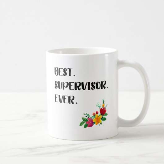 Mug Superviseur Appréciation Merci idée cadeau (Droite)