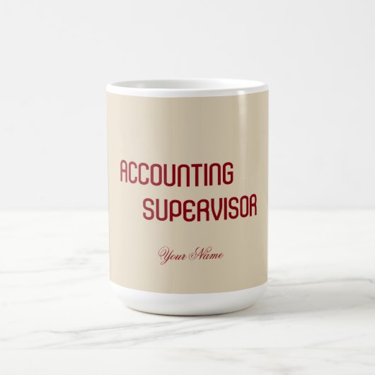 MUG "SUPERVISEUR COMPTABLE" (Centre)