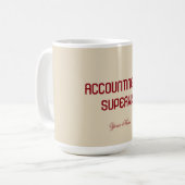 MUG "SUPERVISEUR COMPTABLE" (Devant gauche)