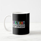 Mug Superviseur de chasse aux oeufs Partie de chasse a (Gauche)