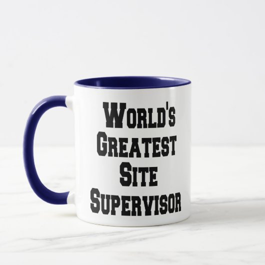 Mug Superviseur de site mondial (Gauche)
