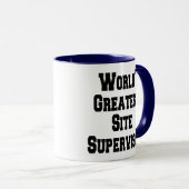 Mug Superviseur de site mondial (Devant droit)