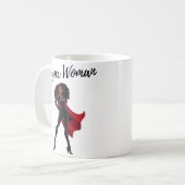 Mug SuperWoman Being Femme is my Superpower Coffee Mu (Devant gauche)