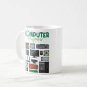 Mug Support de Cool Nerd de Computer Geek Tech. (Devant gauche)