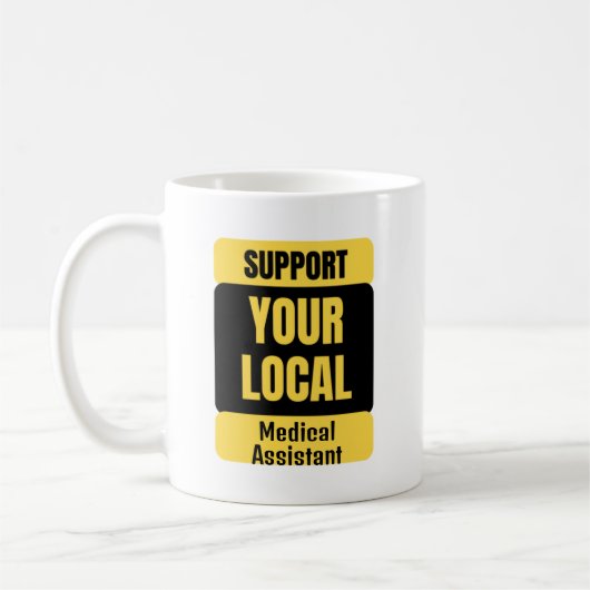 Mug Support de votre Assistant Médicale local (Gauche)