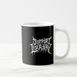 Mug Support de votre bibliothèque locale Horror Bookwo