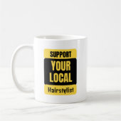 Mug Support de votre coiffeur local (Gauche)