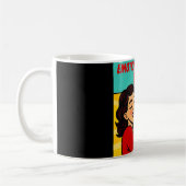Mug Support émotionnel Tea Retro Pop Art (Gauche)